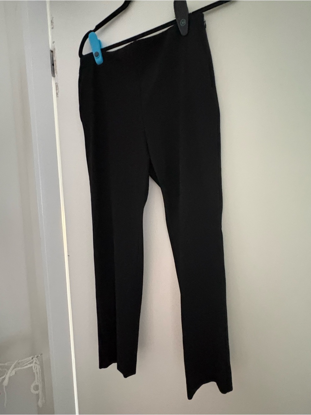 Ann Taylor Black Straight-Leg Pants